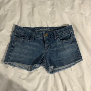 American Eagle Cut off Denim Shorts